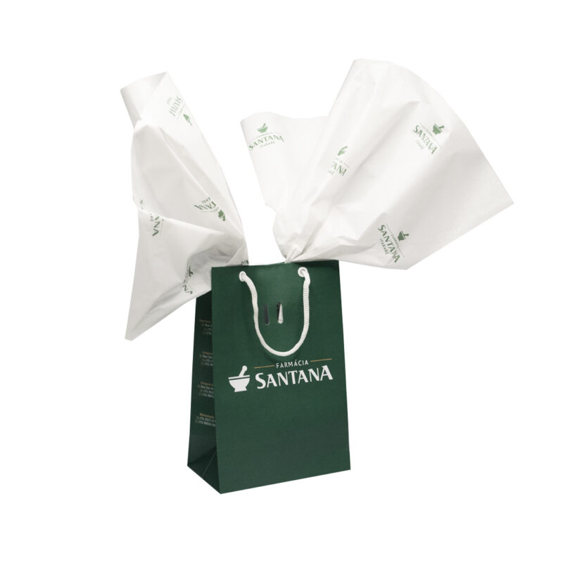 Sacolas e Flor Post